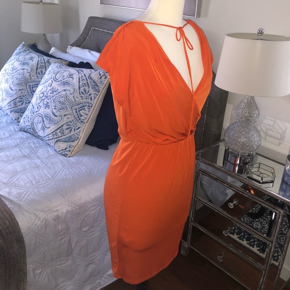 Vince Camuto Orange dress - Picture 3 of 5